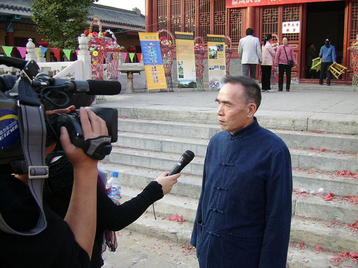 记者采访
