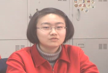 北师大实验中学的学生胥安琪（2004年秋）