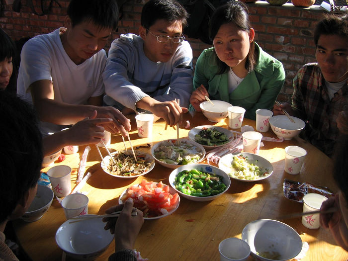 农家聚餐