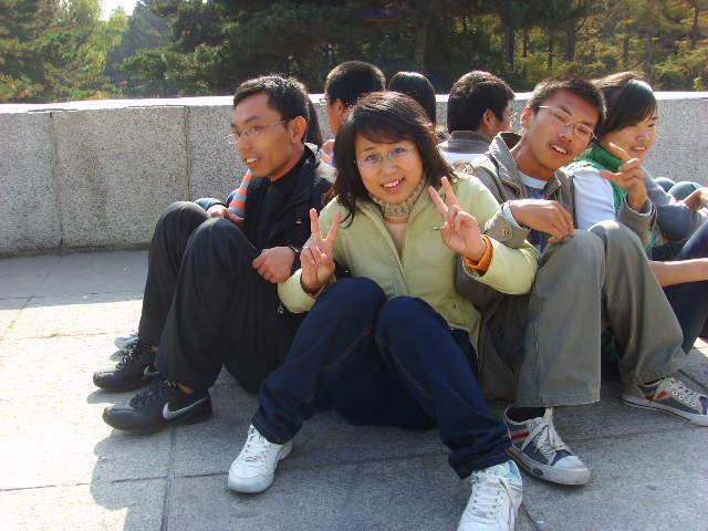 青春一起协力（吉林大学国学晨读社2007秋游）