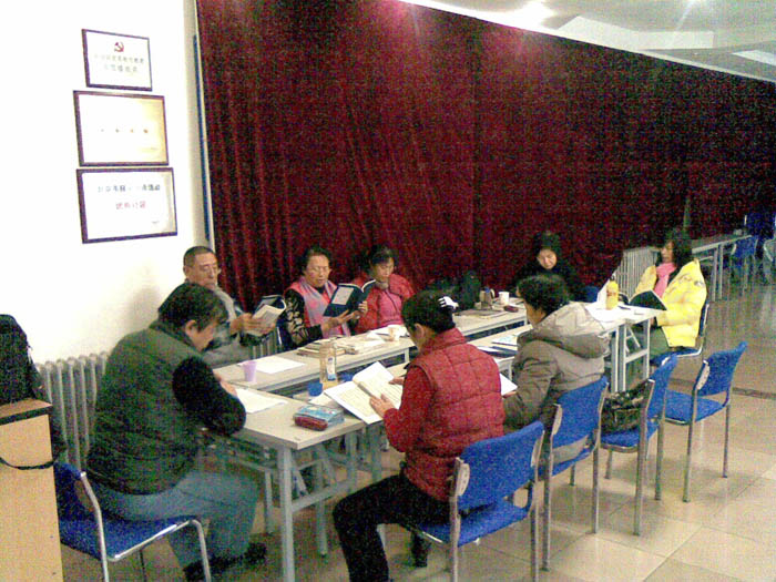 2008年12月芍药居学习培训
