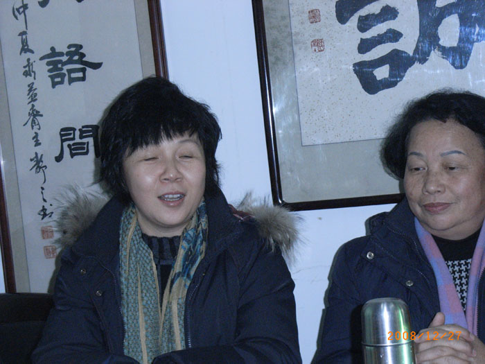2008-12-27社区公园晨读迎新茶话会4