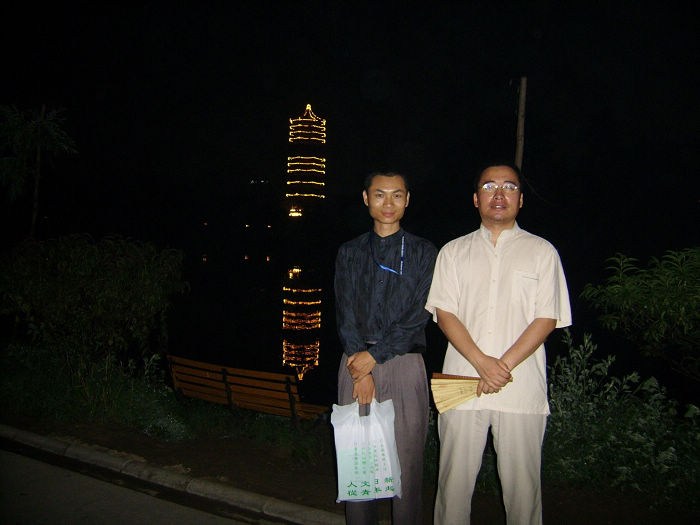 柯召民来学堂交流座谈