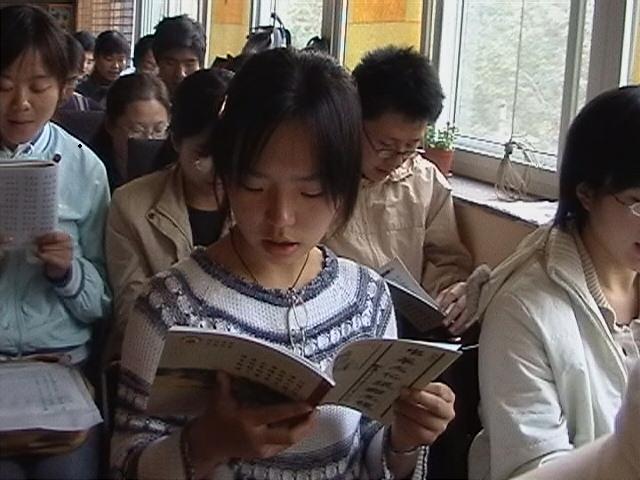 2004年秋季义工第一次培训会议55