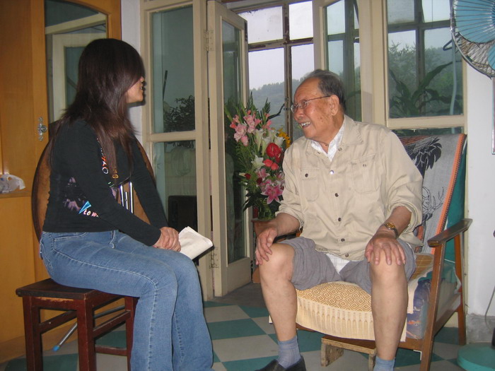 2007年拜访张永儒照片08